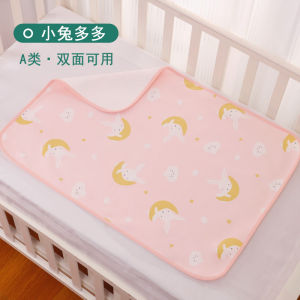 Pure Cotton Breathable Waterproof Washable Anti-Slip Diaper Pad for Babies Children Double-Sided Use Comfortable Mat Pad