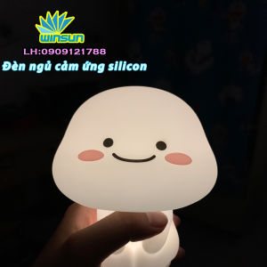 Đèn ngủ trang trí đèn led silicon cảm ứng kiểu dáng hoạt hình Winsun