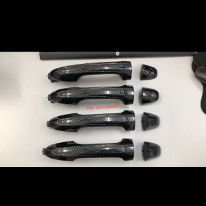 TOYOTA HILUX REVO GUN125/FORTUNER GUN156/INNOVA GUN142 OUTER DOOR HANDLEWITH SWITCH PEMEGANG PINTU (CARBON)