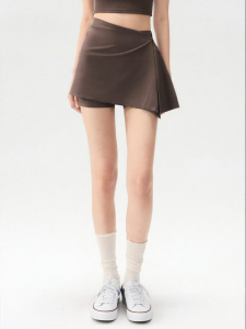 YUANQINVHAI | Anti-peek High Waist Sport Shorts Suit