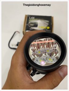 Đèn trợ sáng l4x kính tím chip programming2 tặng kèm nút công tắc - BH 6 tháng