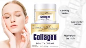 Collagen Face Cream Whitening Moisturizing Anti-wrinkle Moisturizing Cream Melasma Removal Cream Original Set Lighten Dark Spots Repair Damaged Skin Facial Cream Wrinkle Treatment Cream with Pure Anti Wrinkle Lifting Firming Whitening Cream80G