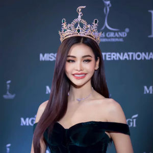 Baroque Crystal Crown Miss World Pageant crown dress performance accessories