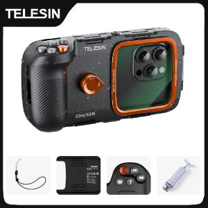 TELESIN | TELESIN Diving Waterproof Phone Case Universal Phone Camera Shoot Hand Grip Holder Shooting Aid Remote Control Handle
