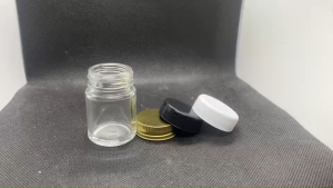 20 มล ขวดยาหอม แก้วใส + ฝา 32mm ของ 50 บัตร