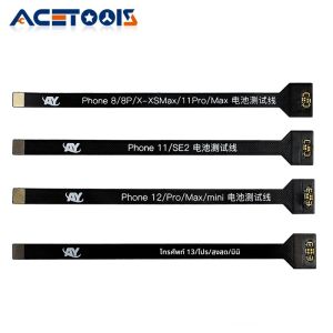 Ay การทดสอบการต่อขยายแบตเตอรี่แบบเฟล็กซ์สำหรับ iPhone 8PLUS x XS xsmax 11 11Pro 11PROMAX 12 13 PRO MAX 12MINI 13MINI