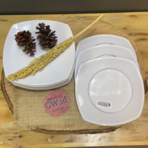 Promo Terbaik Piring Kecil Bahan Plastik Padat Anti pecah || Piring/Lepek Kue Ulang Tahun || Piring Saji Kue/Gorengan