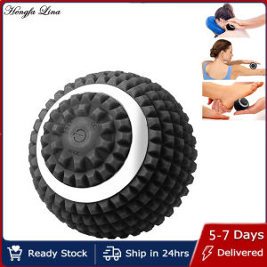 Hengfa Lina Massage Ball For Deep Tissue High Intensity Vibrating Massage Roller with USB Cable Back Arm Leg Gluteal Muscles Pain Relief