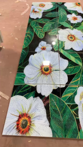 Tranh gạch 3D khổ đứng cao cấp