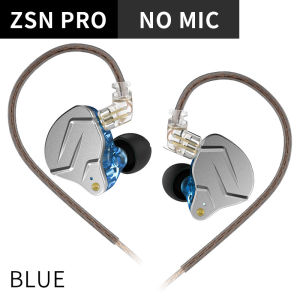 KZ | KZ ZSN PRO Hybrid In Ear Monitor HiFi Wired Earbuds Balanced Armature 10mm Dynamic Driver Noise Isolating IEM Headphones Detacha