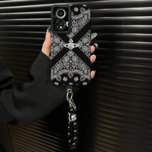 Luxury Ins Style Retro Pattern Mini Lambda Skin Protective Film for Huawei Nova9 Phone Case Ladies Full Cover Durable ShockProof Shell Design