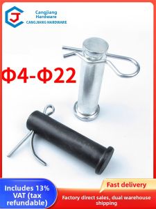 JISHUO | Chốt Đầu Phẳng Có Lỗ Φ4-Φ22mm