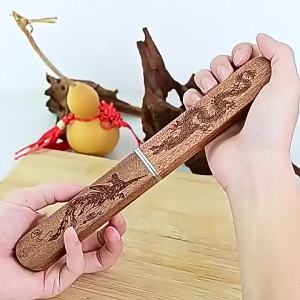 PLYS 2 in 1 Double Edged Knife Fruit Knife Multifunctional Pocket Knife High Hardness Sharp Portable Knife