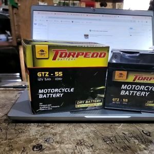 Aki Motor Full Kering Murah GTZ5S Torpedo Bolt Beat Vario Vixion MioGT