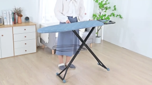 STURDY AND NON-SLIP Foldable Ironing board Papan Seterika silver plated cloth Household Iron Board