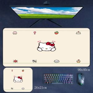 Sanrio | Simple and Stylish Cartoon Anime Hello Kitty Rubber Mouse Pad High-quality Printed Non-slip Stain-resistant Decorative Table Mat