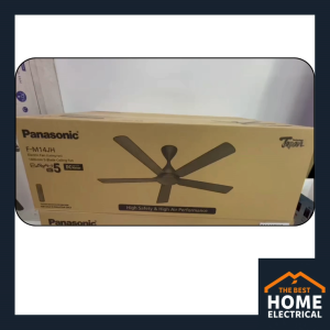 Panasonic 56" 5-Blade Ceiling Fan with Remote Control (DC Motor) F-M14JHVB