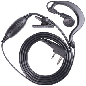 First | In-Ear Headset with Ear Hook Universal for Radios