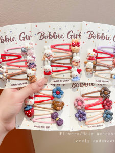 Cute Cartoon Forehead Side-Bang Hair Clip No Damage
