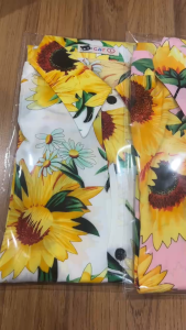 พร้อมส่ง เสื้อเชิ๊ตลำลอง ลายดอกทานตะวันเชิ๊ตลำลอง เสื้อ เสื้อสงกรานต์ เสื้อฮาวาย เสื้อเชิ๊ตลำลอง เสื้อลายดอก **ผ้าสปัน**เนื้อผ้าบางนุ่ม 02