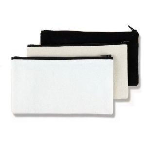 2PCS ,กระเป๋าดินสอ ผ้าแคนวาส ลายกราฟฟิตี้ มีซิป