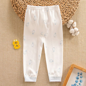 Spring and Autumn Baby Pure Cotton High Waist Dual-Purpose Belly Protection Pants Autumn and Winter Baby Bottoming Intimates Long Johns Baby Belly Protection Bellyband Long Johns