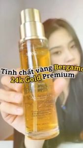 [VAT + TEM PHỤ] Tinh Chất Vàng Chống Lão Hóa Bergamo 24K Gold Bakuchiol Premium 120ml (Bản Nâng Cấp)