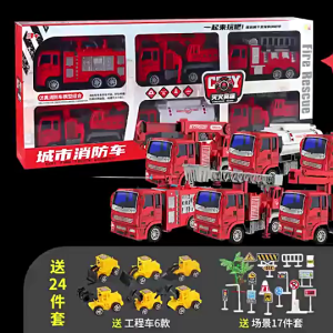 Fire Truck Toy for Kids Water Spraying Function No Batteries Needed Perfect Birthday & Christmas Gift for Toddlers Boys Girls The first choice for Christmas and birthday gifts
