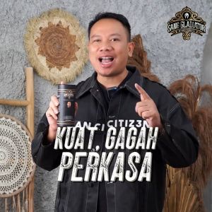 Kopi Sang Gladiator By Vicky Prasetyo Asli Orginal BPOM Tingkatkan Stamina - 1 Box Isi 6 Sachet