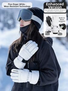 FEIYAAOSI | Waterproof Insulated Touchscreen Compatible Ski Gloves