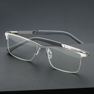HZP Anti Blue Reading Glasses for Women: Metal Half Frame & +1.0 to +4.0 Diopters