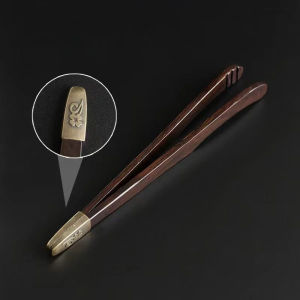 1PC Gỗ Đàn Hương Chống Trơn Trượt Kẹp Trà Bằng Gỗ Teacup Clip Chống Rơi KungFu Bộ Trà Phụ Kiện Răng Cưa Gỗ Nhíp Dành Cho Những Người Yêu Thích Trà