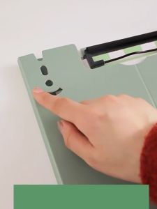 Portable A4 Clipboard Pad Vertical Folder Hard Plastic Document Writing Pad Folio Clipboard Pad With Lid For Schools Offices Businesses And More. Multi-Purpose Writing Pad Premium Stationery