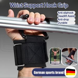 Gym Grips Gloves Pull Up Crossfit Workout Wrist Support Hook Grip Deadlift Weightlifting Gloves Anti-Slip Wear-Resistance