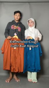 Couple Project - Comfy Couple Set Baju Pasangan Kemeja dan Blouse