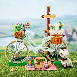Pantasy | Bike Puzzle Building Intelligent Toy Desktop Ornament