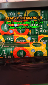Tisu Paseo 540 Sheet (5 PACK) – 3 Ply Solusi Hemat Premium Super Lembut