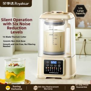 ROYALSTAR | Royalstar Automatic Large Capacity Blender Heat Preserving No Dregs Household Kitchen Appliance for Juicing And Smoothie Making