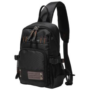 Volunteer | Casual Oxford Cloth Mens Chest Bag Single Shoulder Canvas Phone Bag Backpack Leisure Sports Crossbody Bag For Youth Volunteer