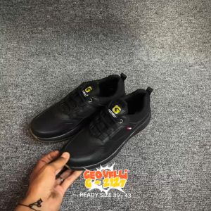 GVL Geovelli G2127 Giveinto Black | Sepatu Sneakers Hitam Pria Casual Untuk Sekolah Kuliah