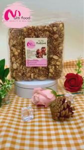 180G Kẹo Gạo Lứt Đậu Phộng Cuộn Tròn MULTIFOOD