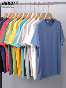 HKRUT | Heavyweight Loose Pure Cotton Short Sleeve T-Shirt