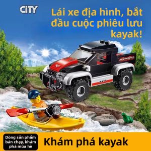 Lele Brother | Đồ Chơi Lắp Ráp Giáo Dục Khám Phá Tàu Thuyền Series Thành Phố
