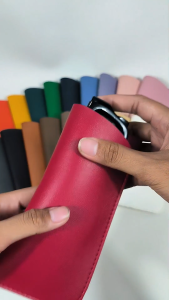Sleeve Kacamata/ Tempat Kacamata/ Eyeglases Case Kulit Imitasi PU Leather Tebal Premium Miniso Souvenir Wedding Gift