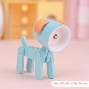 Bay gấu dễ thương hình con chó đèn ngủ LED với nút công tắc cho trẻ em