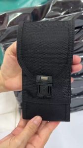 ซองโทรศัพท์ 1ช่องแบบคิปล๊อค แบบหนังเทียม PU แบบผ้า