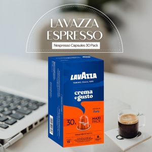 ❤️ส่งฟรีจ้ะ❤️30X Lavazza Coffee Capsule from Italian Spirit 30 capsules ลาวาซซาเอสเปรสโซ่ จากอิตาลี แพ็คสุดคุ้ม 30 แคปซูล