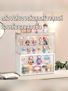 กล่องใส่โมเดล ตู้โชว์โมเดลอะคริลิค กล่องโชว์โมเดลคอนเทนเนอร์ กล่องอะคริลิคใส กล่องโมเดล มีความแข็งแรงทนทาน