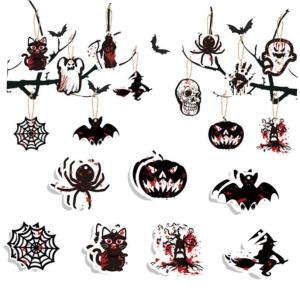 Halloween Pendant Props Halloween Hanging Ornament Pendant Ghost Festival Paper Hanging Ornament Layout Props