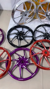 VELG DELKEVIC M8 P-8 AK88 M-8 RING 17 VARIO 110 / 125 / 150 / VARIO 160 CBS / AEROX OLD / AEROX NEW / NVX / NMAX OLD / NMAX NEW / BEAT / SCOOPY / MIO M3 / MIO SPORTY / MIO SMILE / VELG DELKEVIC TYPE M-8 DND DELKEVIC RING 17